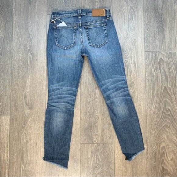 Revolve Joes Jeans Blondie Skinny Ankle Coppola Jeans Midrise Distressed Raw hem - Picture 10 of 14